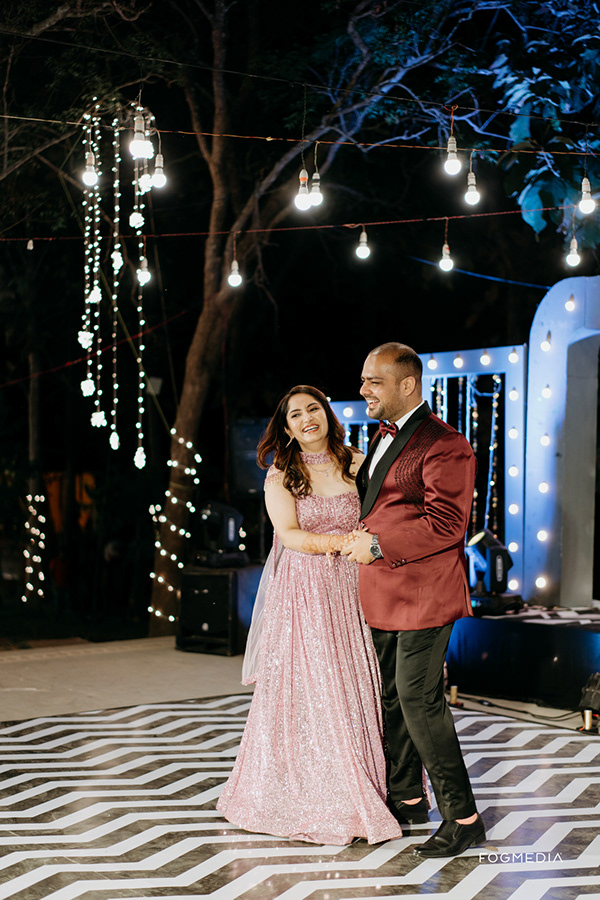 Pre-wedding photoshoot in Kannur at a scenic outdoor location