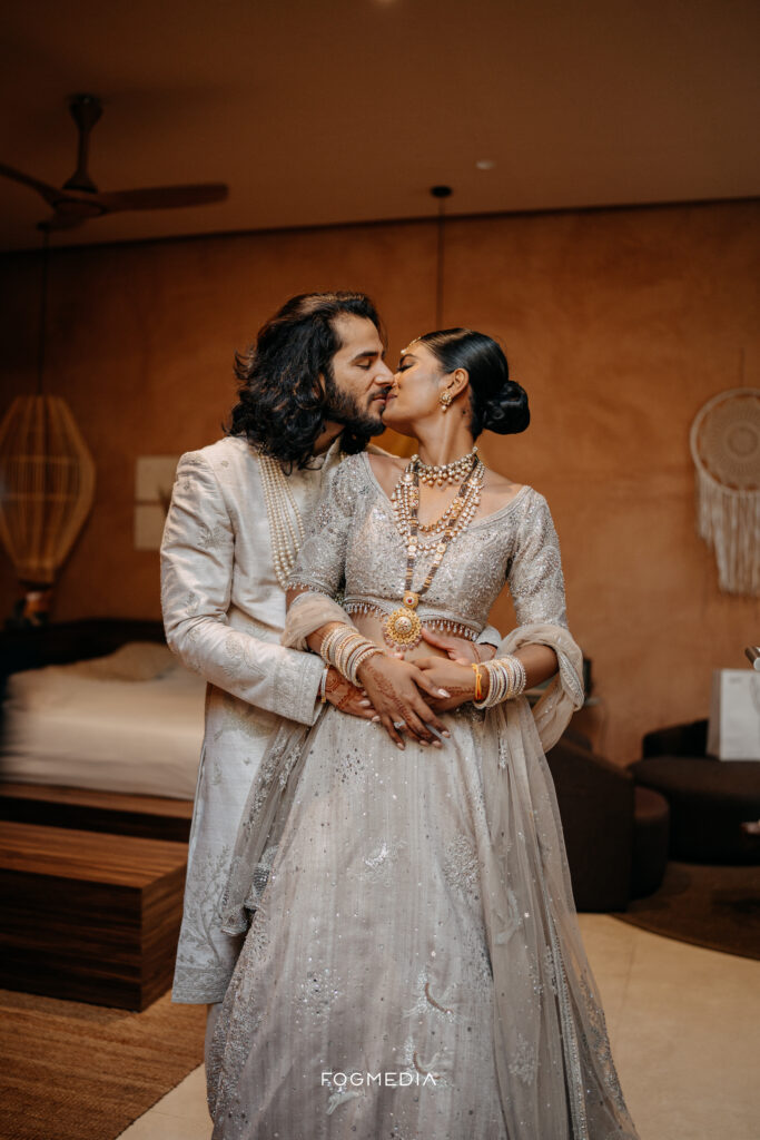 Cinematic wedding videography Indiranagar style capturing high-energy celebration moments and luxury reception details.